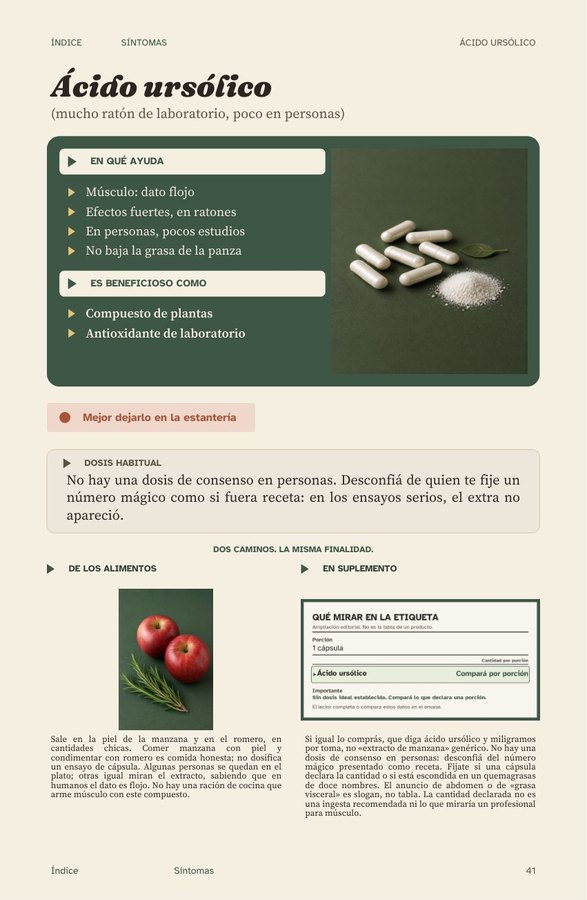 ¿Lo tomo o no? — 150 suplementos